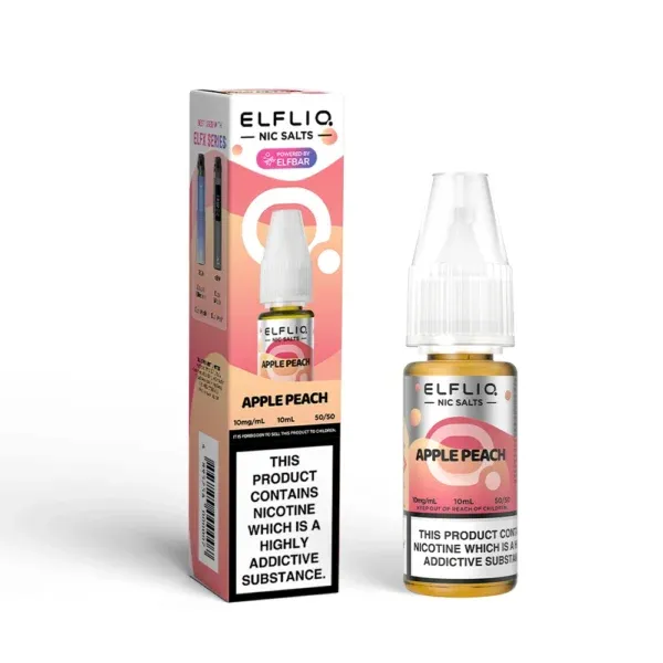 Apple Peach By Elfliq Nic Salts