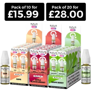 Elf Bar Elfliq 10ml Nic Salt Box of 10