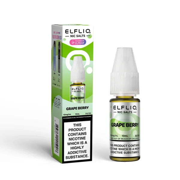 Elf Bar Elfliq Grape Berry Nic Salt