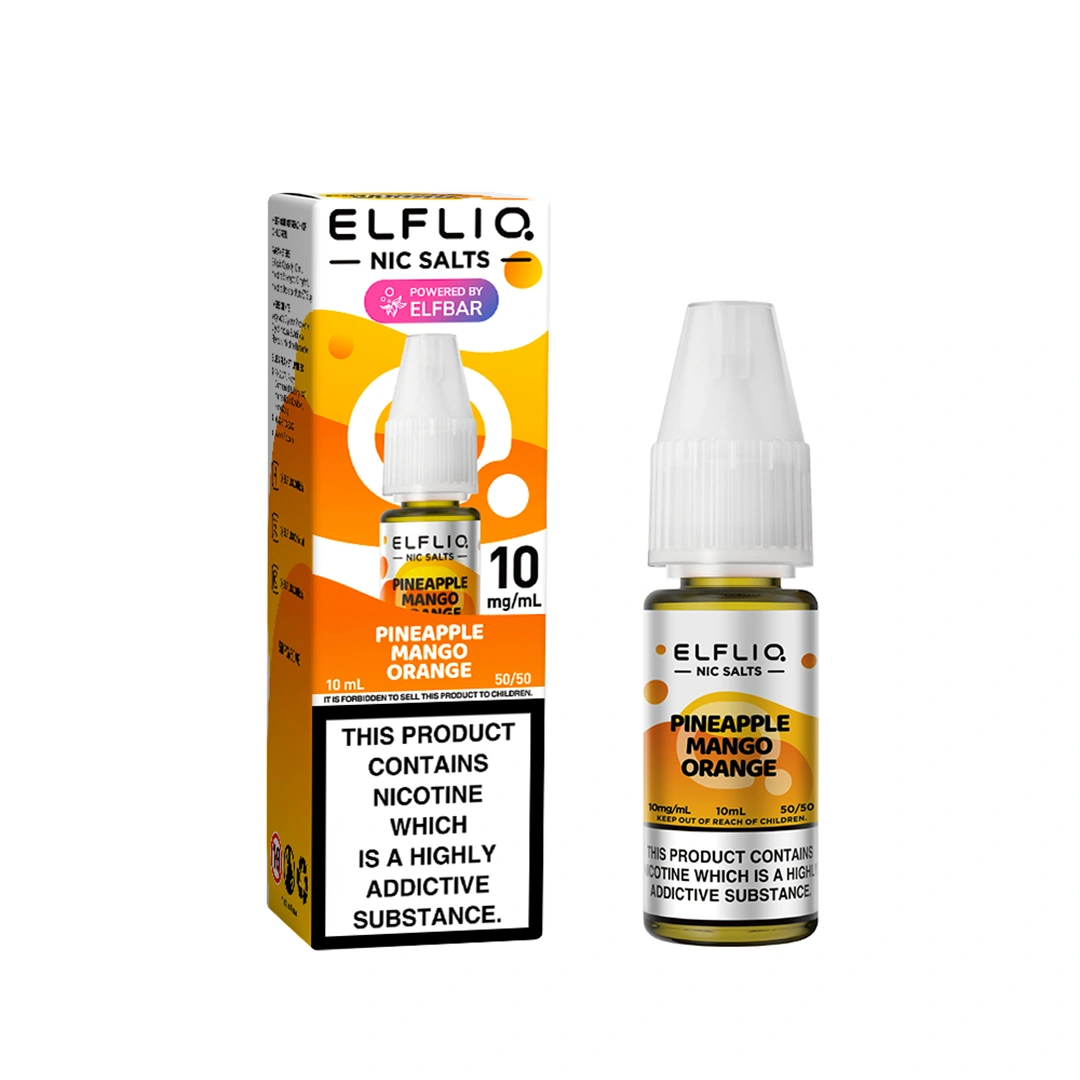 Elf Bar Elfliq Pineapple Mango Orange Nic Salt
