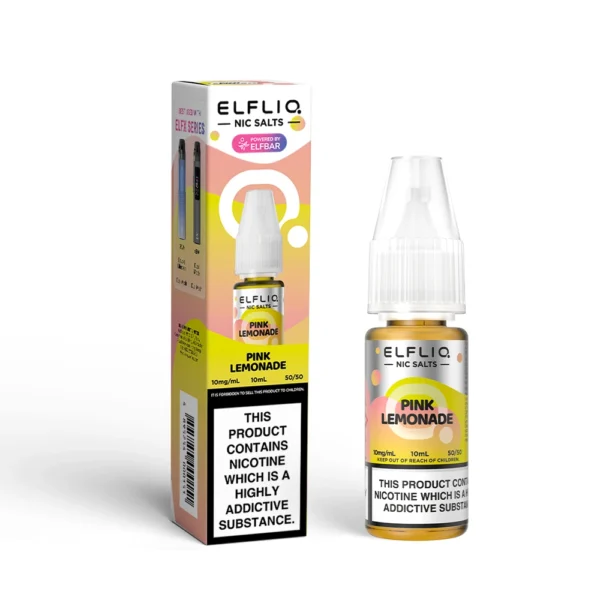 Elf Bar Elfliq Pink Lemonade Nic Salt
