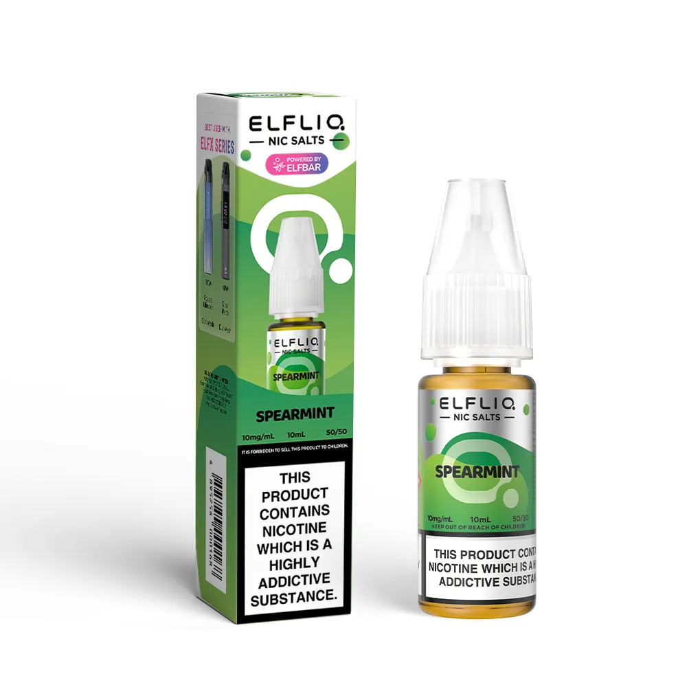 Spearmint By Elfliq Nic Salts