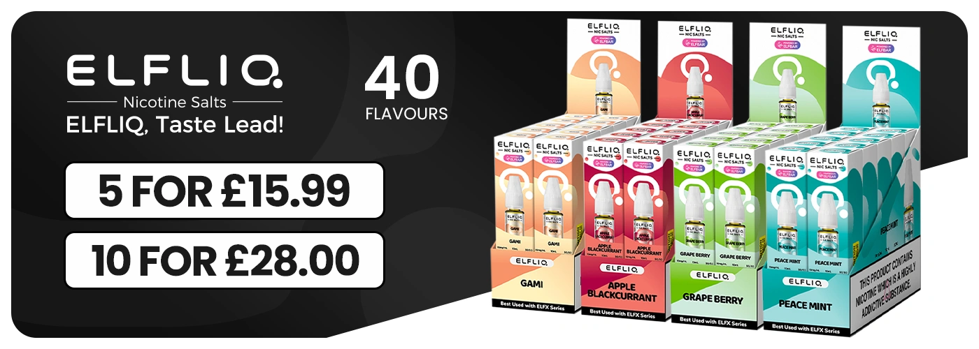 Elfliq Nic Salts Pack of 10, 20